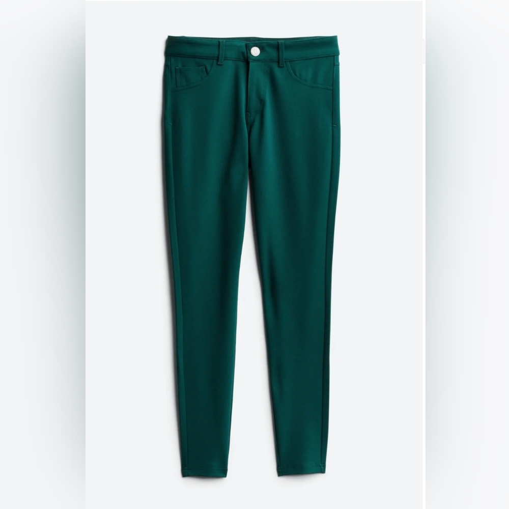 Dictinoary Green Skinny pants